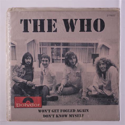 The Who Won T Get Fooled Again Don T Know Myself 45 From Brazil