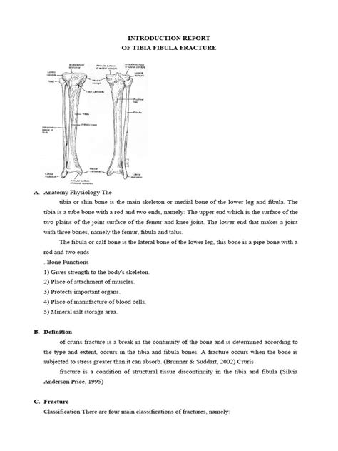 Tibia Fibula Fracture | PDF