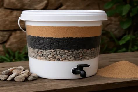 Filtro Caseiro De Agua - Como fazer um filtro sustentável de água com materiais simples