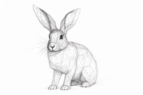 Premium AI Image | A rabbit is a symbol of the year 2015.