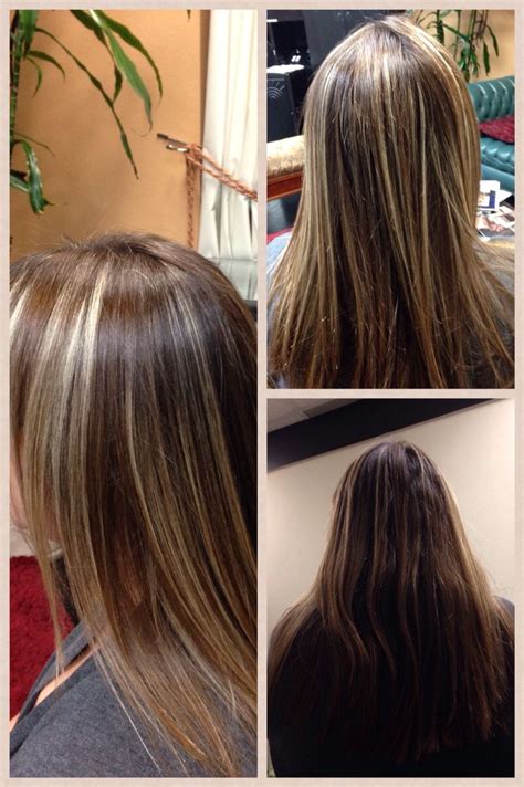 Japanese straightening on highlighted hair Hair Streaks, Hair ...