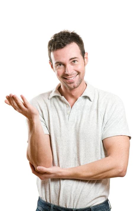 Homem De Sorriso Satisfeito Foto De Stock Imagem De Retrato Homens