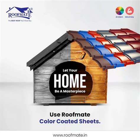 Roofmate Color Coated Sheets Roofing Sheet Dealers Kochi Roofing