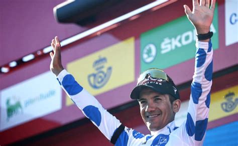 Richard Carapaz se convierte en el Rey de la montaña en La Vuelta a