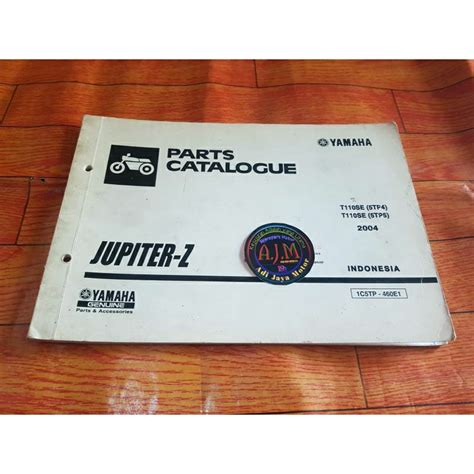 Jual Buku Part Catalog Katalog Copian Yamaha Jupiter Z Shopee