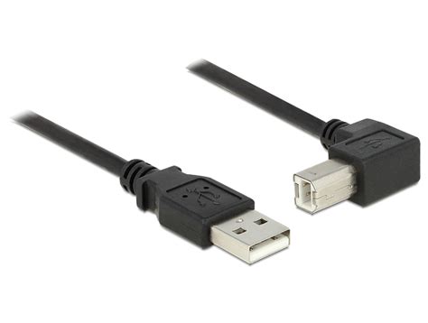 Delock Usb 20 S Kábel A Típusú Dugó Usb 20 B Típusú Dugó Derékszögű