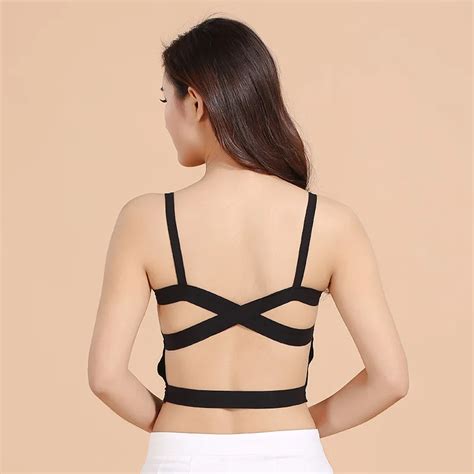 200pcslot Fashion Sexy Women Modal Shirt Tank Top Padded Bra Wrap