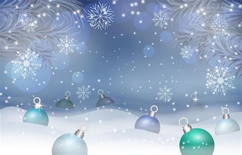 Premium Vector | Winter Christmas Background