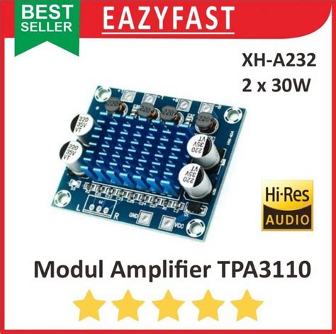 Jual Modul Ampli Tpa X W Amplifier Class D Tpa Xh A Hifi