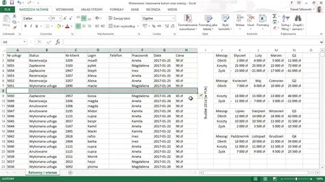 Dodawanie I Usuwanie Kolumn Oraz Wierszy Kurs Excel Od Podstaw Youtube