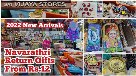 Mylapore Vijaya Stores Navarathri Golu Return Gifts From Rs Budget