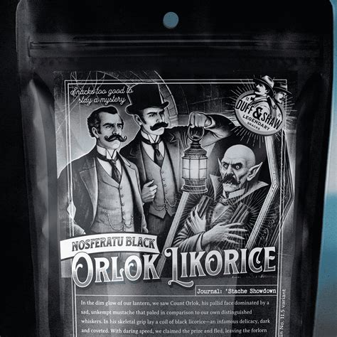 Nosferatu’s Black Licorice – Duff and Shaw | Legendary Snacks