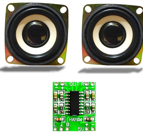 UNIVERSAL HUB COMBO Mini 3Watt Speaker 4ohm With PAM8403 Mini 2