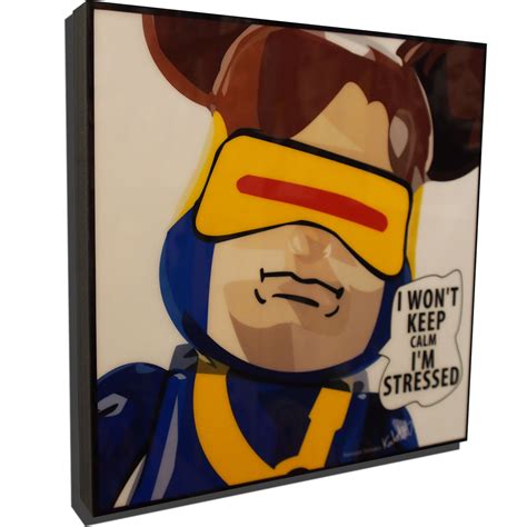 Be@rBrick Cyclops Pop Art Poster - Infamous Inspiration