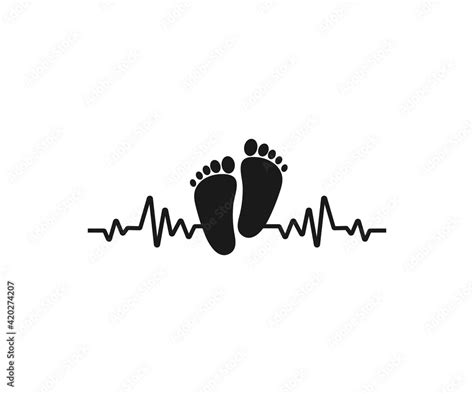 Baby feet SVG, Baby Feet Bundle Svg, Baby feet hart, Baby footprint SVG ...