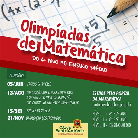 Obmep Olimp Ada Brasileira De Matem Tica Das Escolas P Blicas E