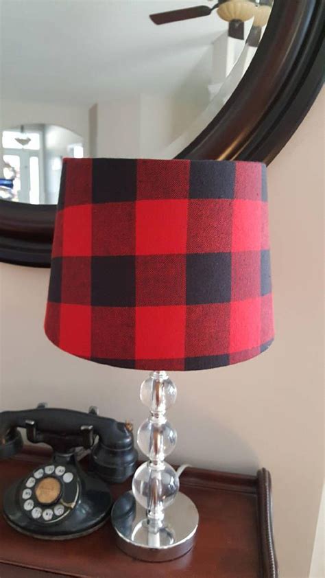 20 Buffalo Check Lamp Shade Homyhomee