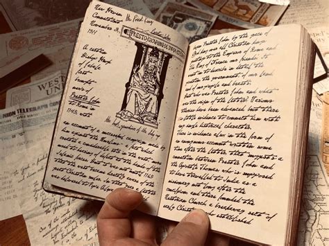 Henry Jones Grail Diary Indiana Jones And The Last Etsy