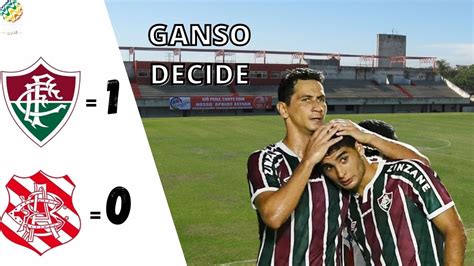 Ganso Decidiu Bangu X Fluminense Melhores Momentos Youtube