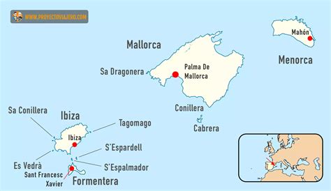 Donde Están Las Islas Baleares Cuántas Son Y Mapa Islas Baleares