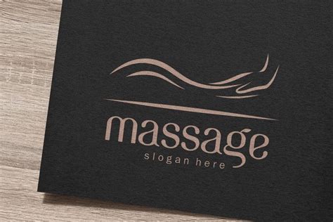 Massage Logo Massage Logo Massage Vector Logo Design