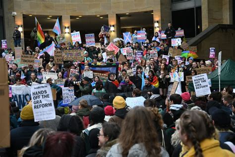 Hundreds Gather In Glasgow To Support Controversial Gender Self Id Bill After Uk Government