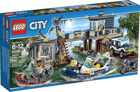 LEGO City 60069 Delegacia de Polícia do Pântano Amazon br