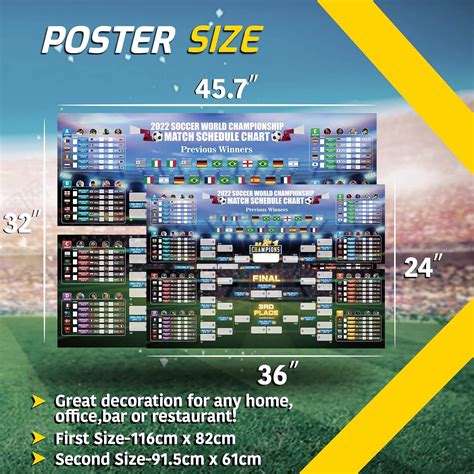 Buy ओवरसाइज़्ड वर्ल्ड कप 2022 पोस्टर 45x 32कोई क्रीज विश्व फुटबॉल खेल