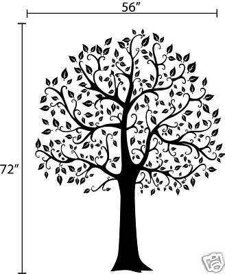 Decals By Digiflare Ft Big Tree Wall Decal Deco Art Sticker Mural