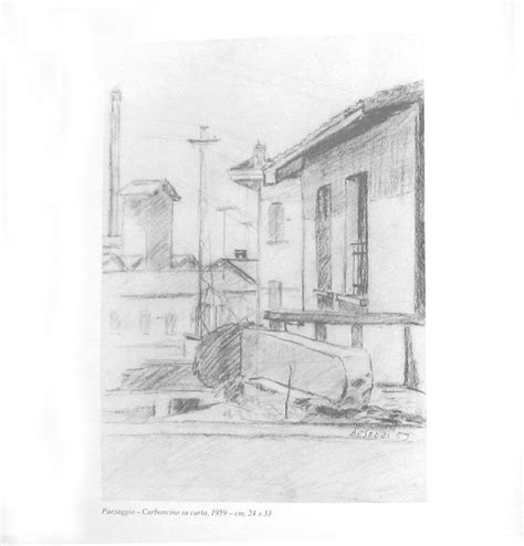 A Pencil Drawing Of A Boat In Front Of A Building