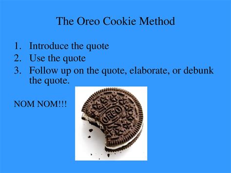 Oreo Slogan