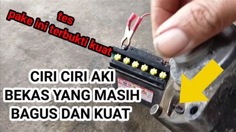 Cara Memperbaiki Aki Basah Agar Bisa Normal Lagi Youtube