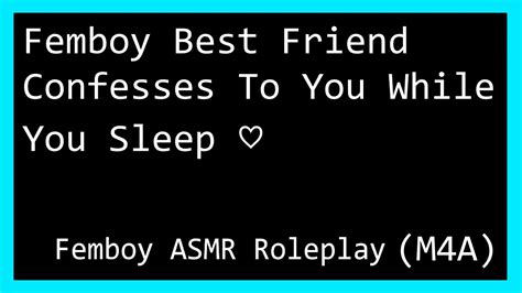 Femboy Best Friend Confesses To You While You Sleep Femboy Roleplay