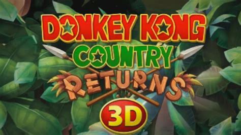 Donkey Kong Country Returns Co Op In The Ruins Gameplay