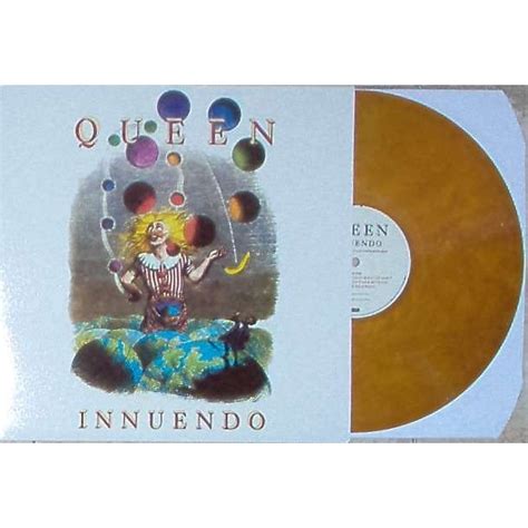 Innuendo Usa 1991 Ltd Re 12 Trk Lp Yellow Vinyl Full Ps De Queen 33T