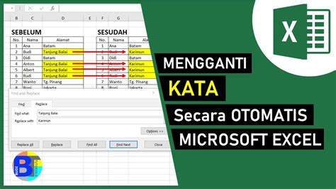 Cara Mengganti Kata Di Excel Secara Otomatis Dengan Find And Replace