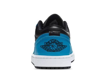 NIKE AIR JORDAN 1 LOW LASER BLACK BLUE – Flexinrep