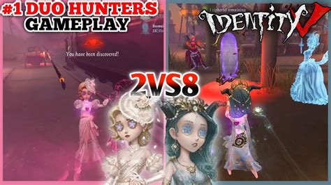 Duo Hunters Gameplay With Perfumer New S Skin And Priestess Limited S Skin Identity V Youtube