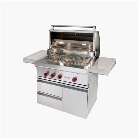 Wolf 36 Outdoor Propane Grill Exclusive Sales And Rentals Inc