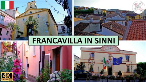 Francavilla In Sinni Potenza Italia Emozionante Passeggiata