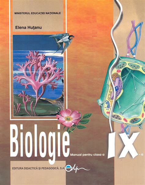 Biologie Clasa 9 Manual Elena Hutanu PDF Carte PDF Citești