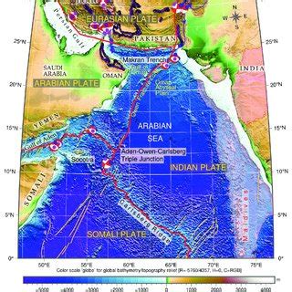 (PDF) The geomorphology of the Makran Trench in the context of the ...