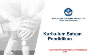 Kurikulum Satuan Pendidikan Ksp Tahun Ppt