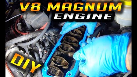 DODGE 5 2L 5 9L V8 MAGNUM Valve Cover Gasket Replacement YouTube