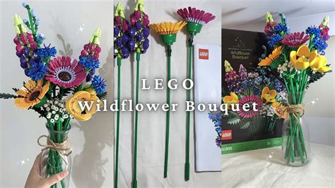 Lego Wildflower Bouquet Unboxing Youtube