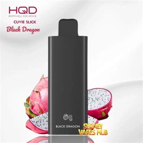 HQD Cuvie Slick 6000 Black Dragon Sydney Vapes