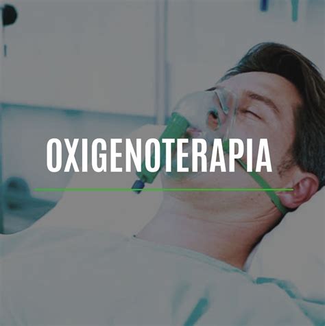 Que Es Oxigenoterapia