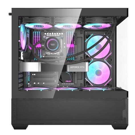 Darkflash Ds Atx Pc Case Black The Tech Freaks Ttf