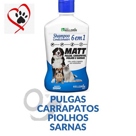 Shampoo Condicionador Para Cachorros Gatps X Anti Pulgas Sarna