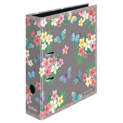 Stock Bureau Herlitz Classeur Motif Max File Ladylike Butterflies A